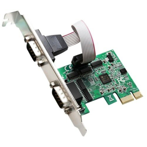 Контроллер RS232 KS-is KS-575 PCI-Express на 2 COM порта 9M