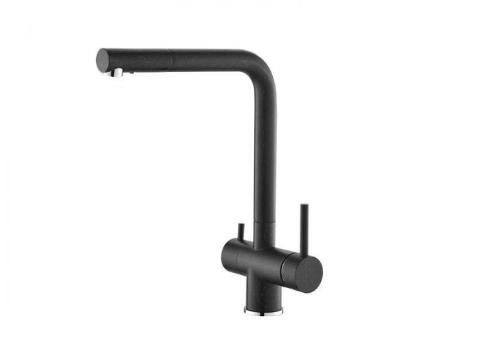 Смеситель для кухни Alveus AQUILA G91 CARBON черный 1139808