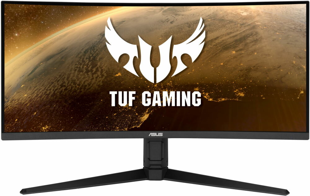 Монитор Asus 34"(3440x1440) Asus TUF Gaming VG34VQL1B 90LM06F0-B01170/матрица VA Глянцевая /Встроенные колонки Регулировка высоты