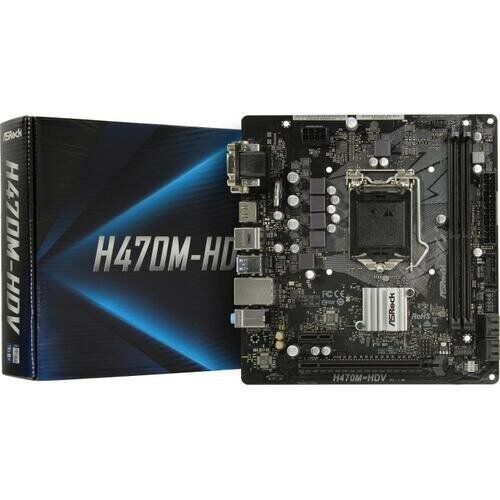 Материнская плата ASRock H470M-HDV