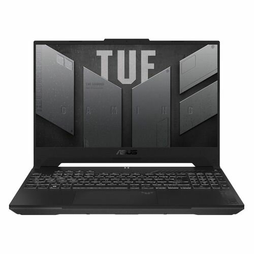 Ноутбук игровой ASUS TUF Gaming F15 FX507ZC4-HN275 90NR0GW1-M00SD0, 15.6", IPS, Intel Core i5 12500H 2.5ГГц, 12-ядерный, 8ГБ DDR4, 512ГБ SSD, NVIDIA GeForce RTX 3050 для ноутбуков - 4 ГБ, без операционной системы, серый