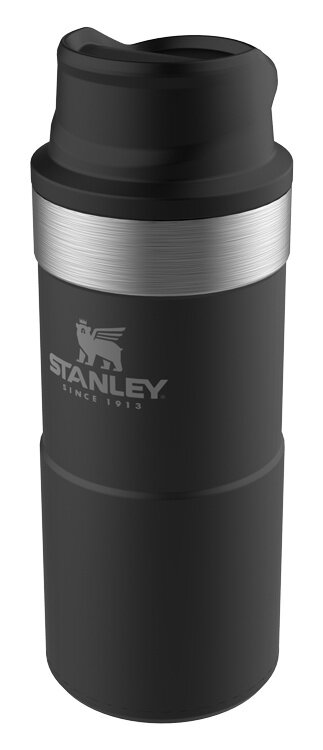 Термокружка Stanley The Trigger-Action Travel Mug (10-06440-015) 0.35л. черный