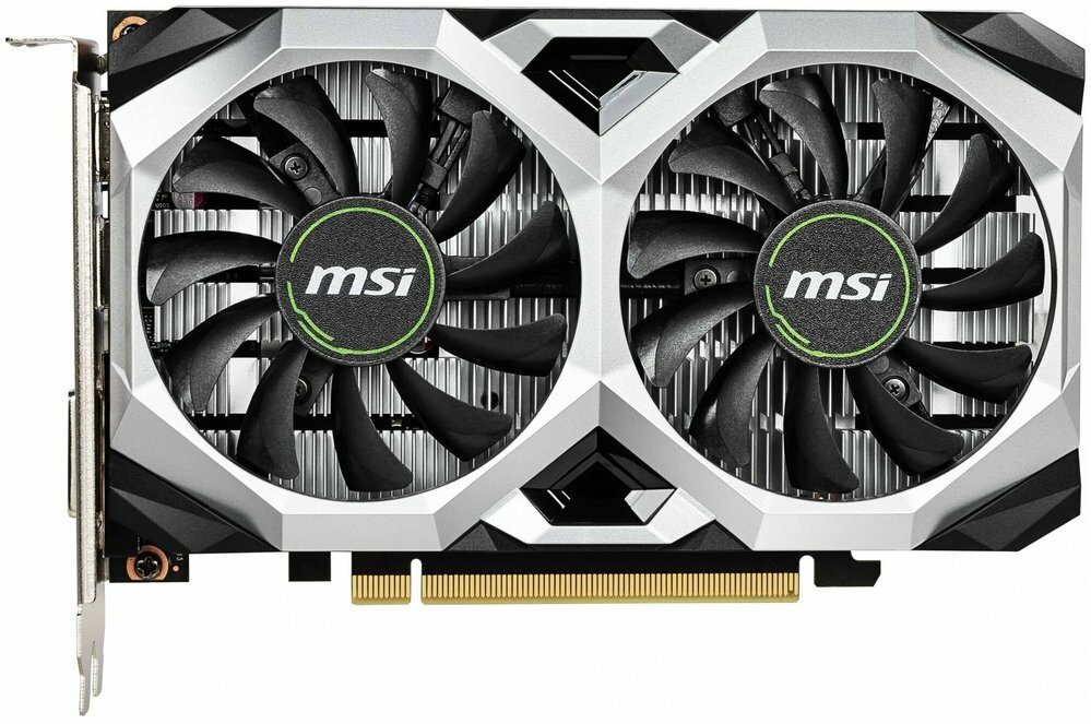  MSI GeForce GTX 1650 Ventus XS 4G 1665Mhz Pci-e 3.0 4096Mb 8000Mhz 128 bit Hdmi DP Dl-dvi