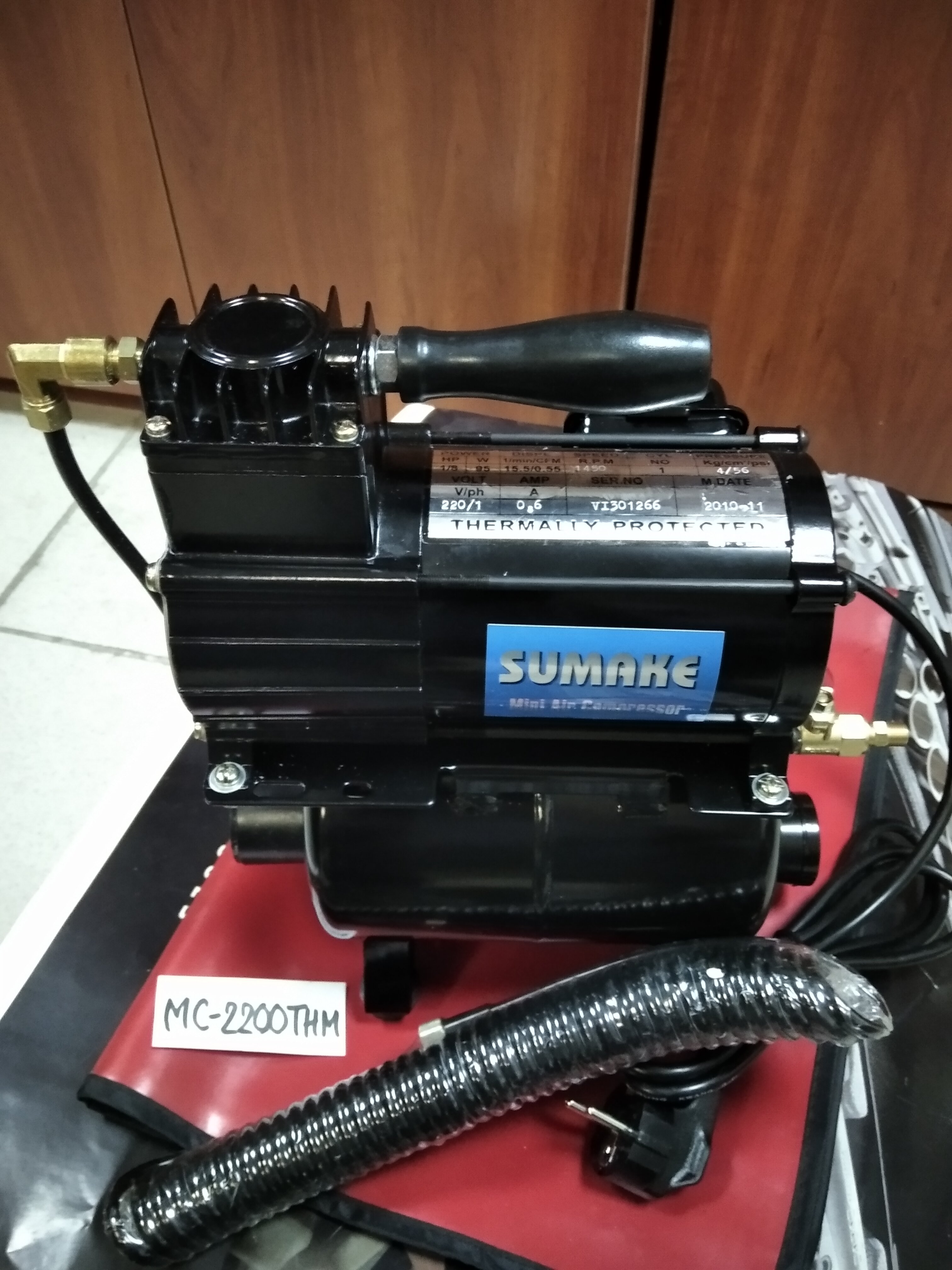 Мини Компрессор для Аэрографов SUMAKE MC-2200THM