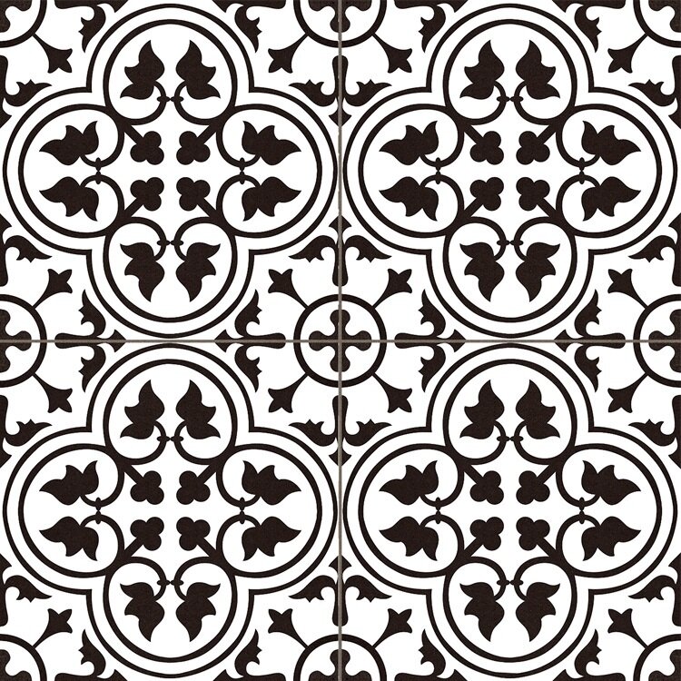 фото Керамогранит Prissmacer Hampton Black Pre. 45x45 см (1.22 м2)