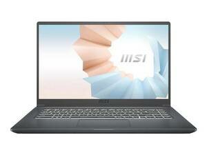 Ноутбук MSI Modern 15 A11MU-614FR (Azerty) 15.6" FHD, Intel Core i5-1155G7, 8Gb, 512Gb SSD, no ODD, Win10 Home (FRA) , серый** (без гравировки)