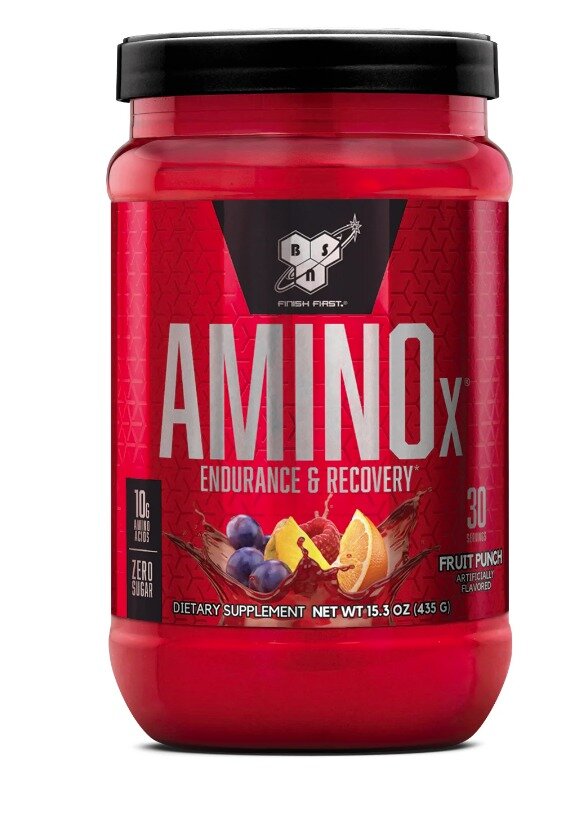 Аминокислотный комплекс BSN Amino-X, фруктовый пунш, 435 гр.