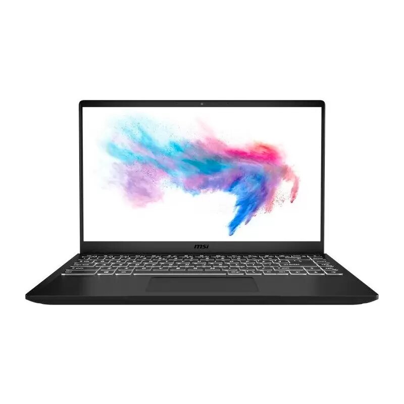 Ноутбук MSI Modern 14 C12M-263RU [9S7-14J112-263] Black 14" {FHD i5-1235U/16Gb/512Gb SSD/W11Pro}