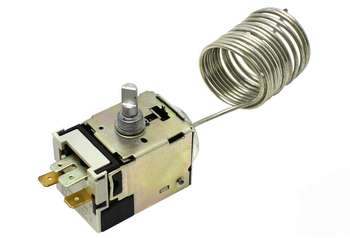 Термостат (терморегулятор) ТАМ-133 длина капилляра 1,3 м., 2-х контактный, универсальный, для всех производителей холодильников - фотография № 1