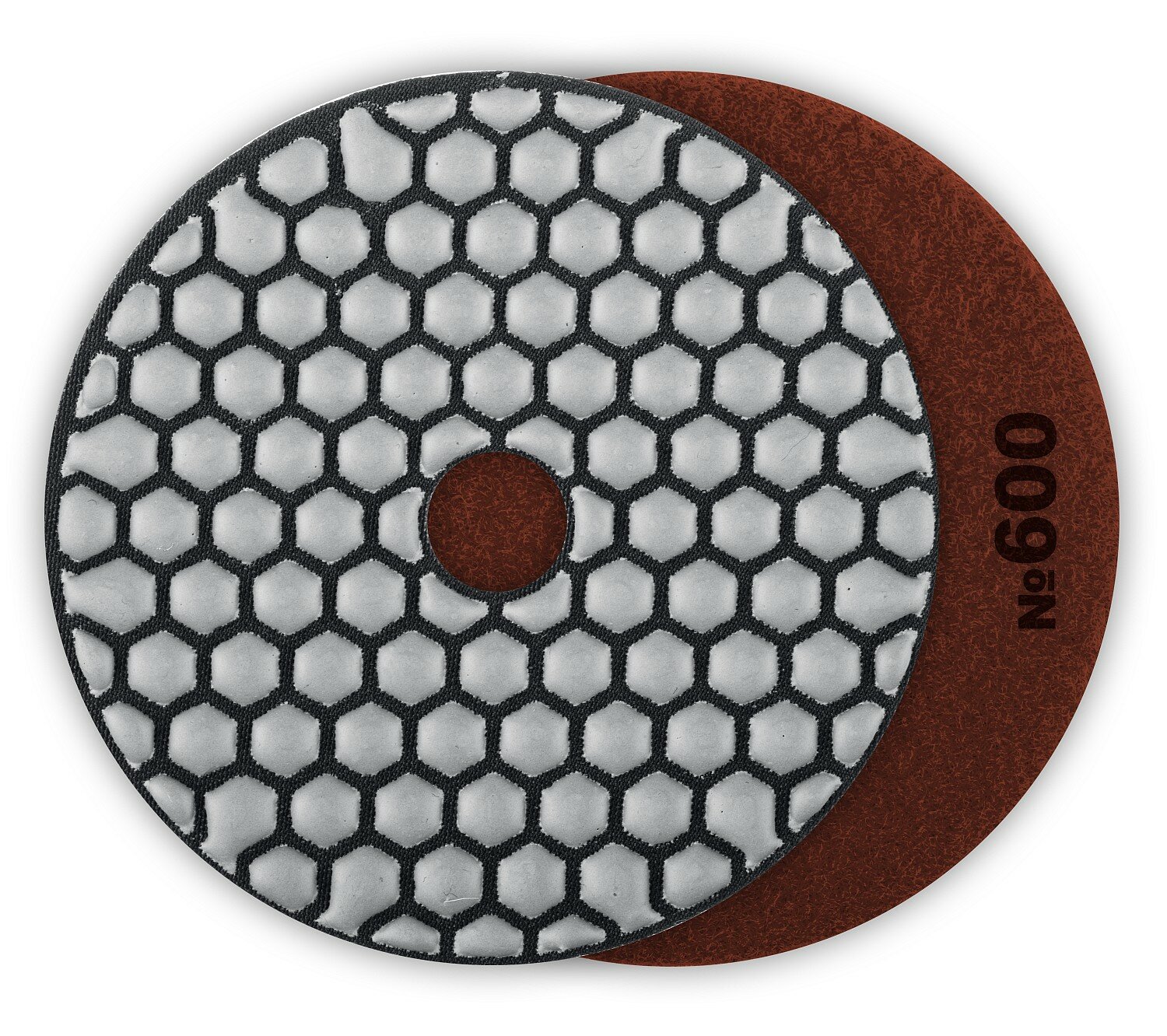 ЗУБР АГШК 100 мм №600 сухое шлифование Алмазный гибкий шлифовальный круг (29868-600)