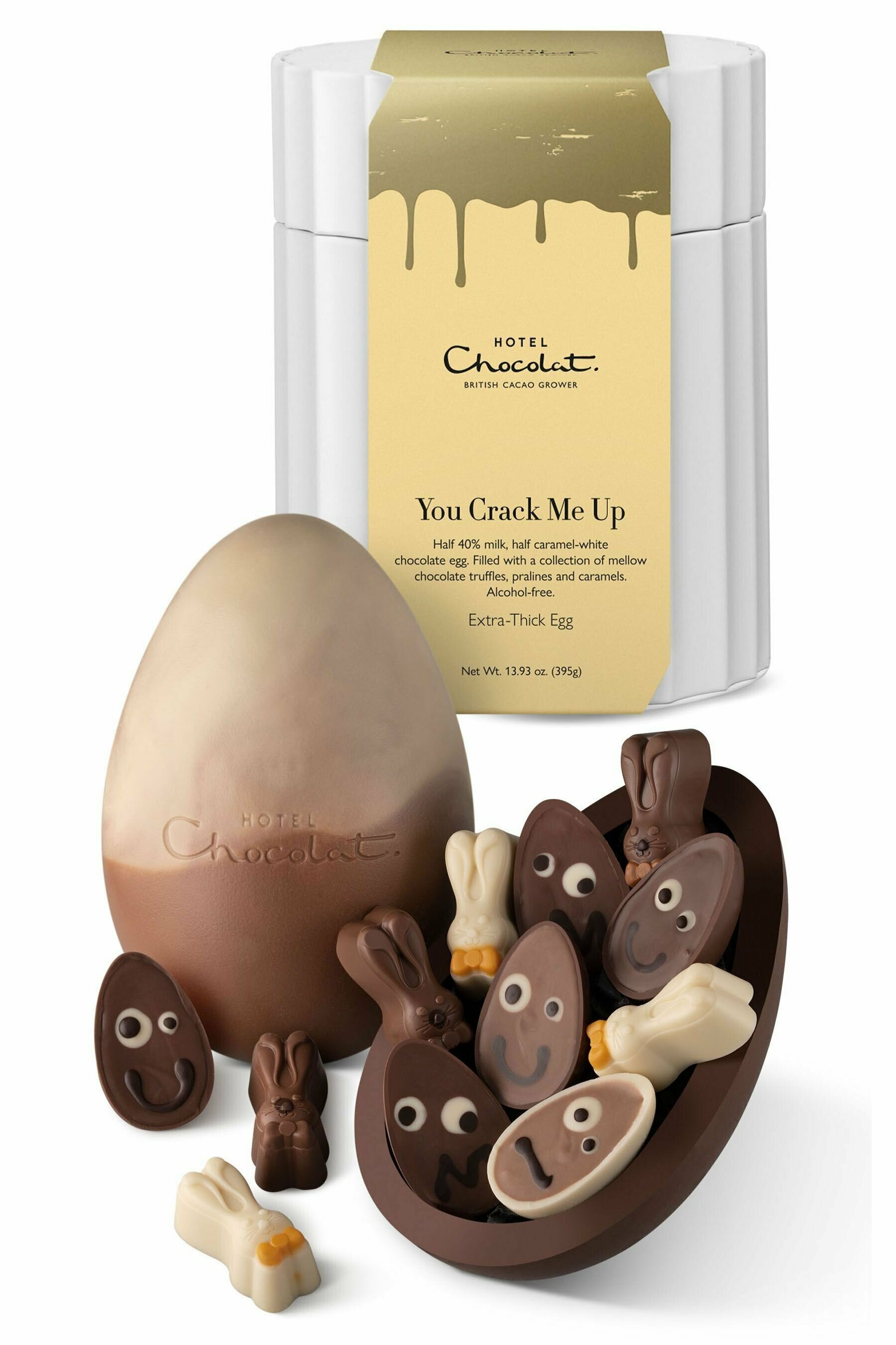 Шоколадное пасхальное яйцо с конфетами - фотография № 1