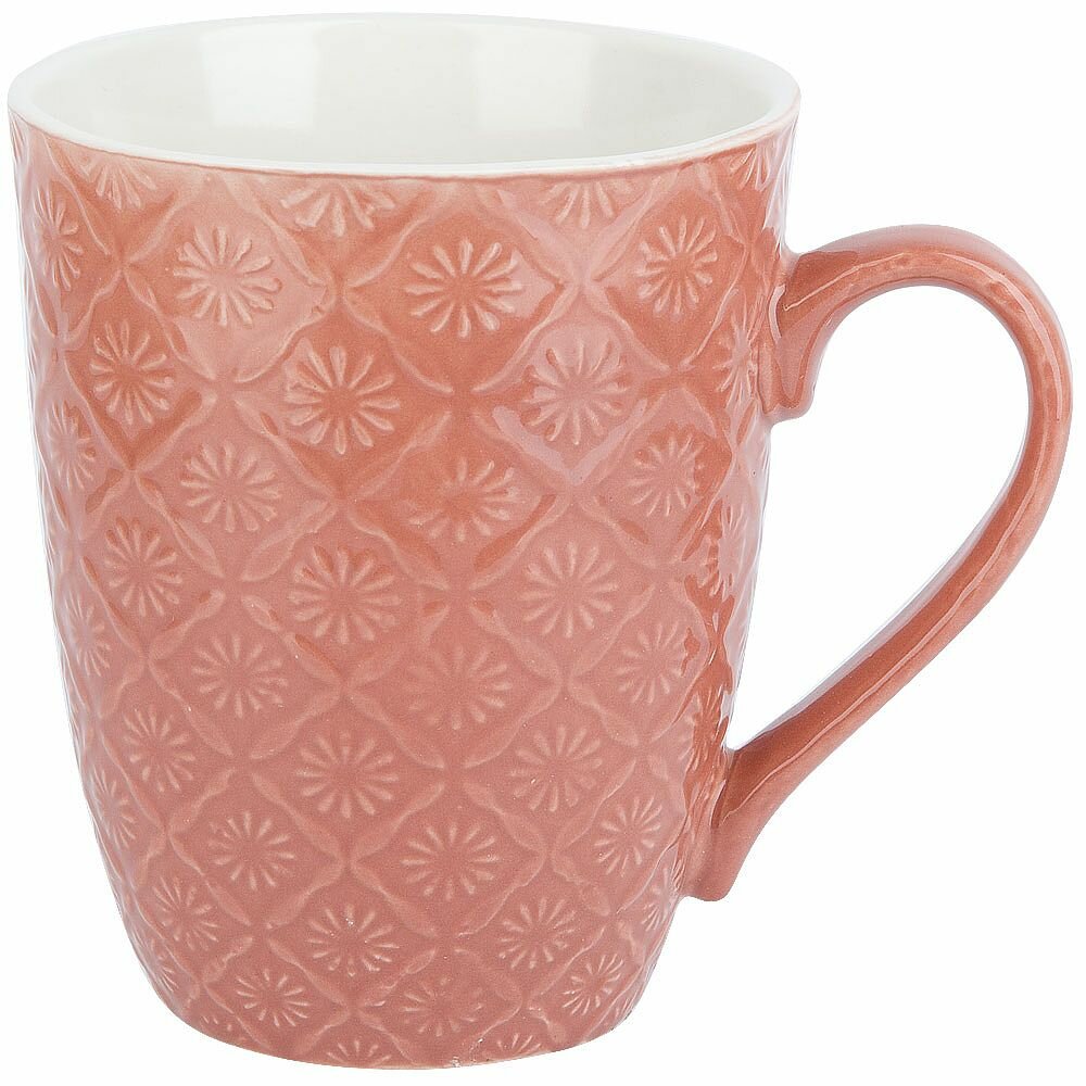 фото Кружка Nouvelle "Пастель" 380мл, фарфор, оранжевая