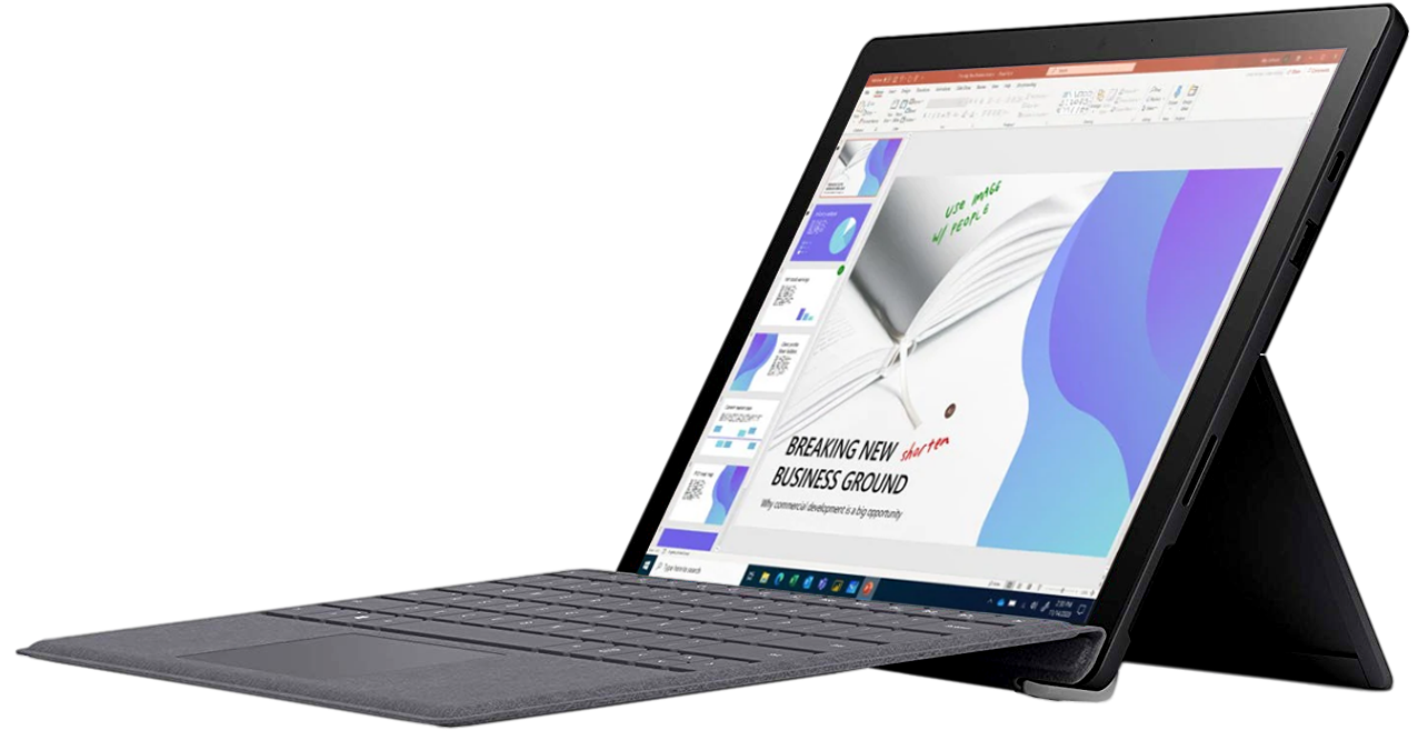 Планшет Microsoft Surface Pro 7+ i5 8Gb 256Gb (2021) Black