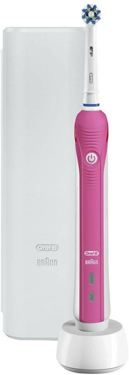 Электрическая зубная щетка Oral-B Pro 2 2500 розовый