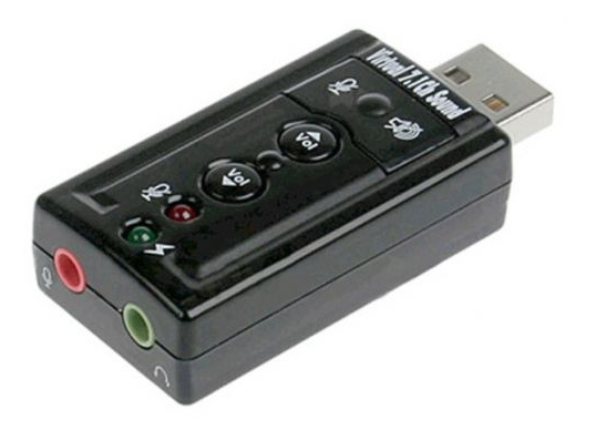 Звуковая карта USB TRUA71 (C-Media CM108) 2.0 ASIA 8C V & V