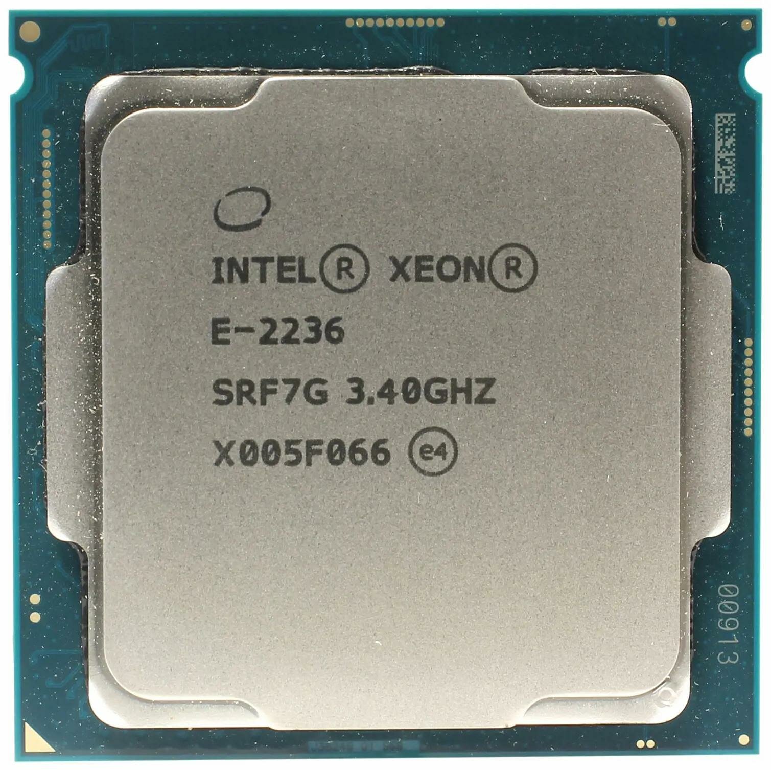 Процессор Intel Xeon E-2236 (3.4GHz/12MB/6cores) LGA1151 OEM