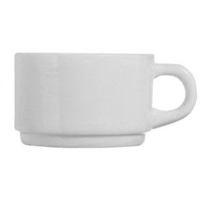 Чашка чайная «Эмпайлэбл»; стекло;200мл; D=78мм; белый, Luminarc, QGY - H7795
