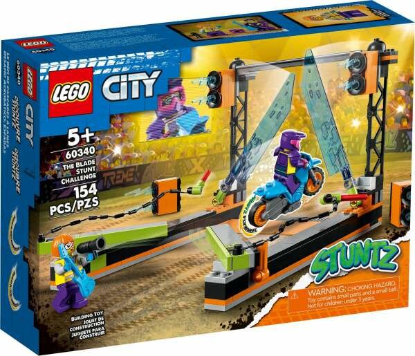 Конструктор LEGO City 60340 Трюковая арена: Лезвие