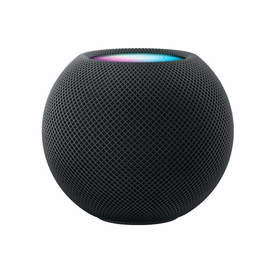 Умная колонка Apple HomePod Mini с русской Siri Space Gray/ Домашний центр Apple Homekit Черный