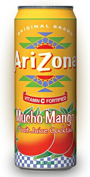 Напиток Arizona Mucho Mango 0,68л Упаковка 6 шт