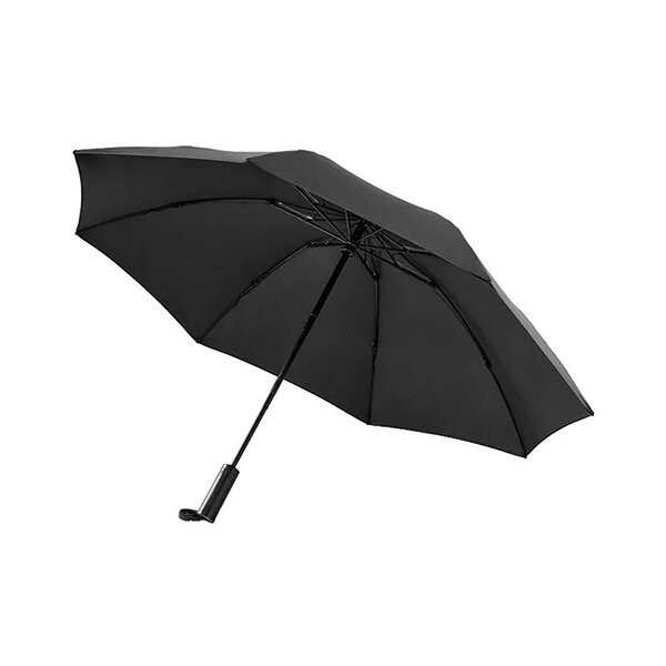 Зонт с светодиодным фонариком 90 Points Automatic Umbrella with LED Flashlight (Black)