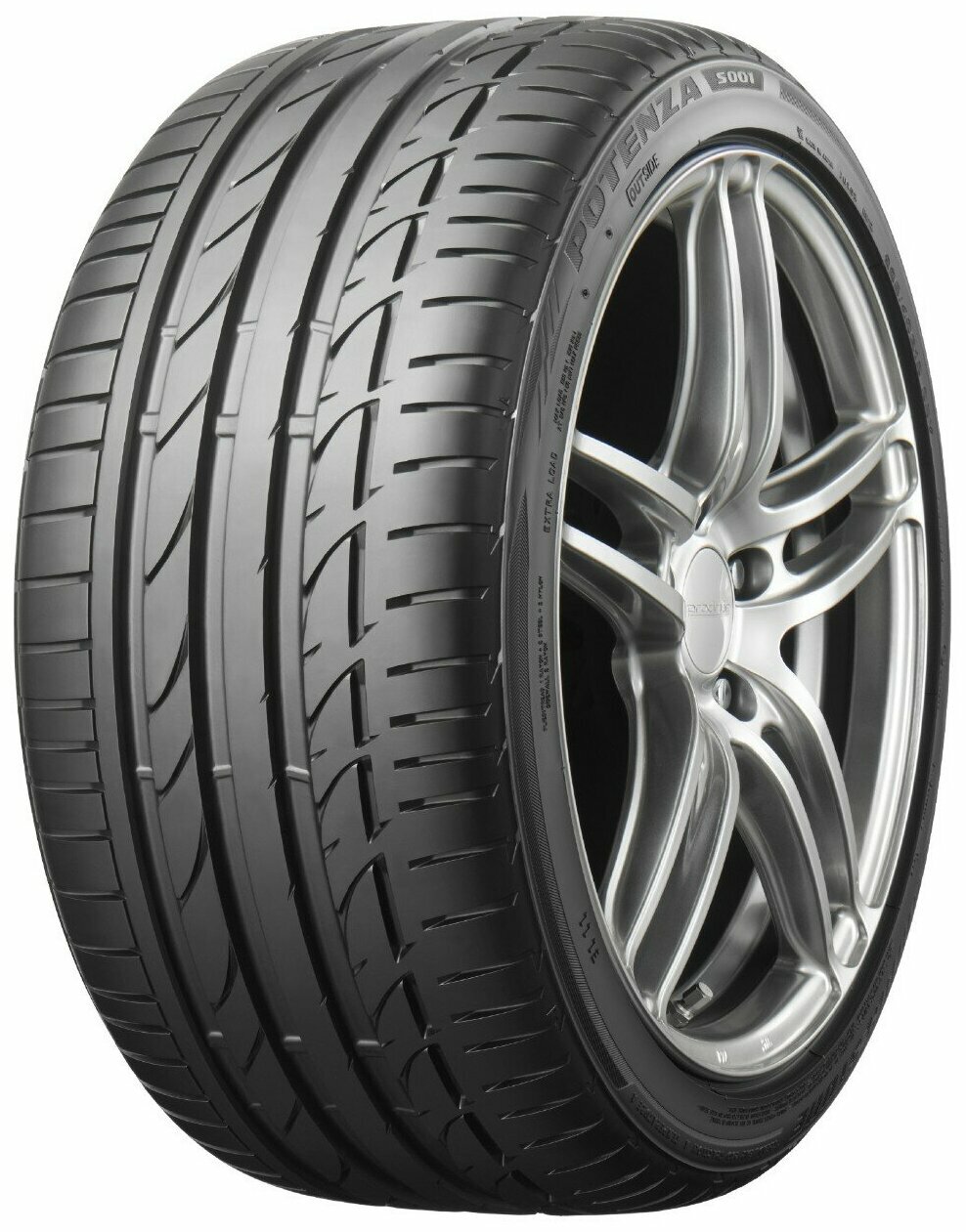 Bridgestone Potenza S001 255/40R18 99Y XL Run Flat MOE