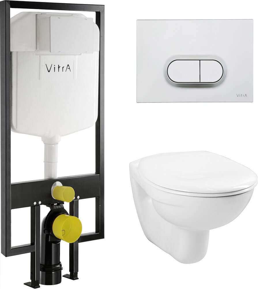 Унитаз с инсталляцией VitrA - фото №1