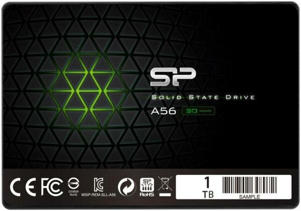 Твердотельный диск 1TB Silicon Power A56, 2.5, SATA III [R/W - 560/530 MB/s] TLC