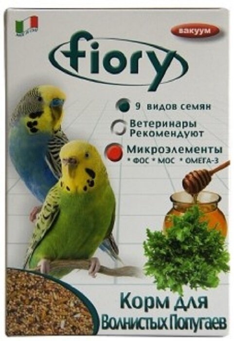 FIORY для волнистых попугаев ‘Pappagallini’ 6020 1 кг 58659 (2 шт)