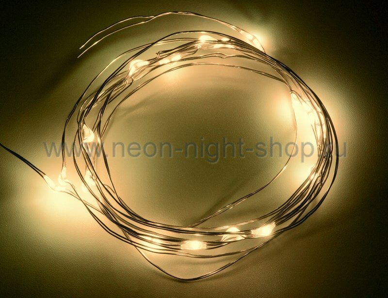 Neon-night Гирлянда светодиодная Роса, 2 м, 20 диодов 303-001