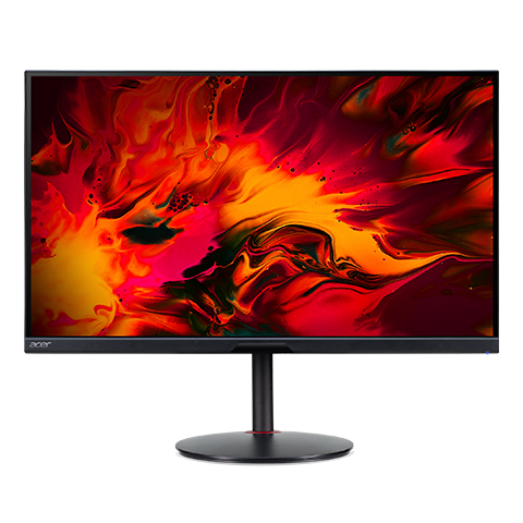 Монитор Acer 27" Nitro XV272UKVbmiiprzx черный IPS LED 1ms 16:9 HDMI M/M матовая HAS Pivot 400cd 178гр/178гр 2560x144