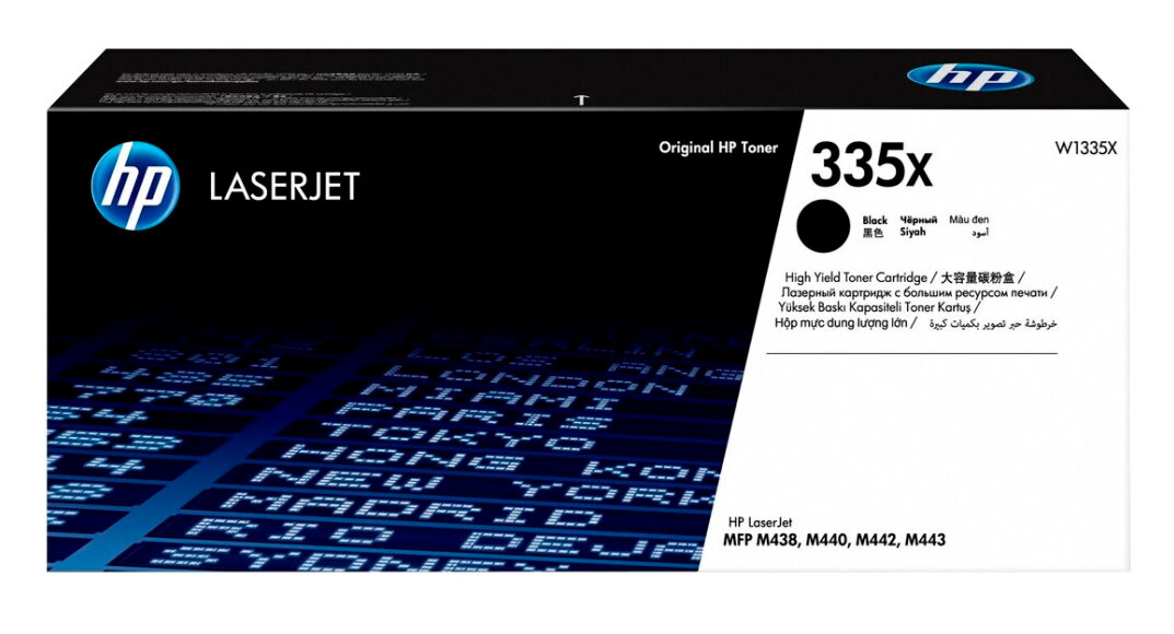 Картридж лазерный HP (W1335X) LaserJet M438n/ M442dn/ M443nda, №335X, оригинальный, ресурс 13700 страниц