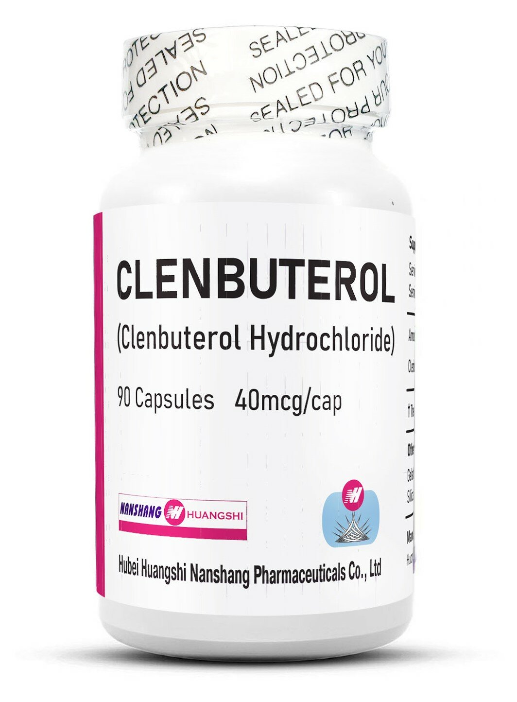 Huangshi Hubei Clenbuterol 90 капс/40мкг