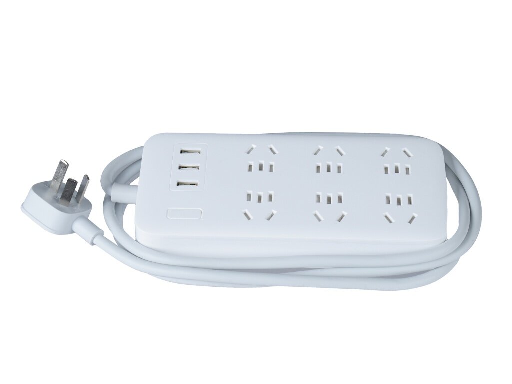 Удлинитель Xiaomi Mi Power Strip Sockets 6 USB 3