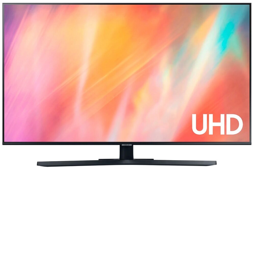 Телевизор Samsung UE58AU7500U 2021 LED, HDR, черный