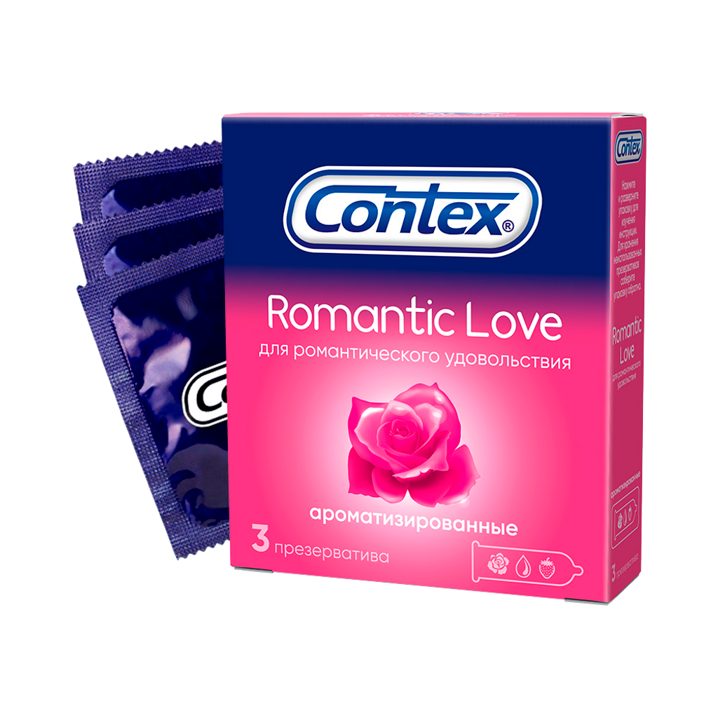 Презервативы Contex Romantic Love 3 шт