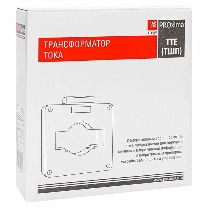 Трансформатор тока ТТЕ 100 1600/5А кл. точн. 0.5 10В.А EKF tte-100-1600/tc-100-1600 - фотография № 3