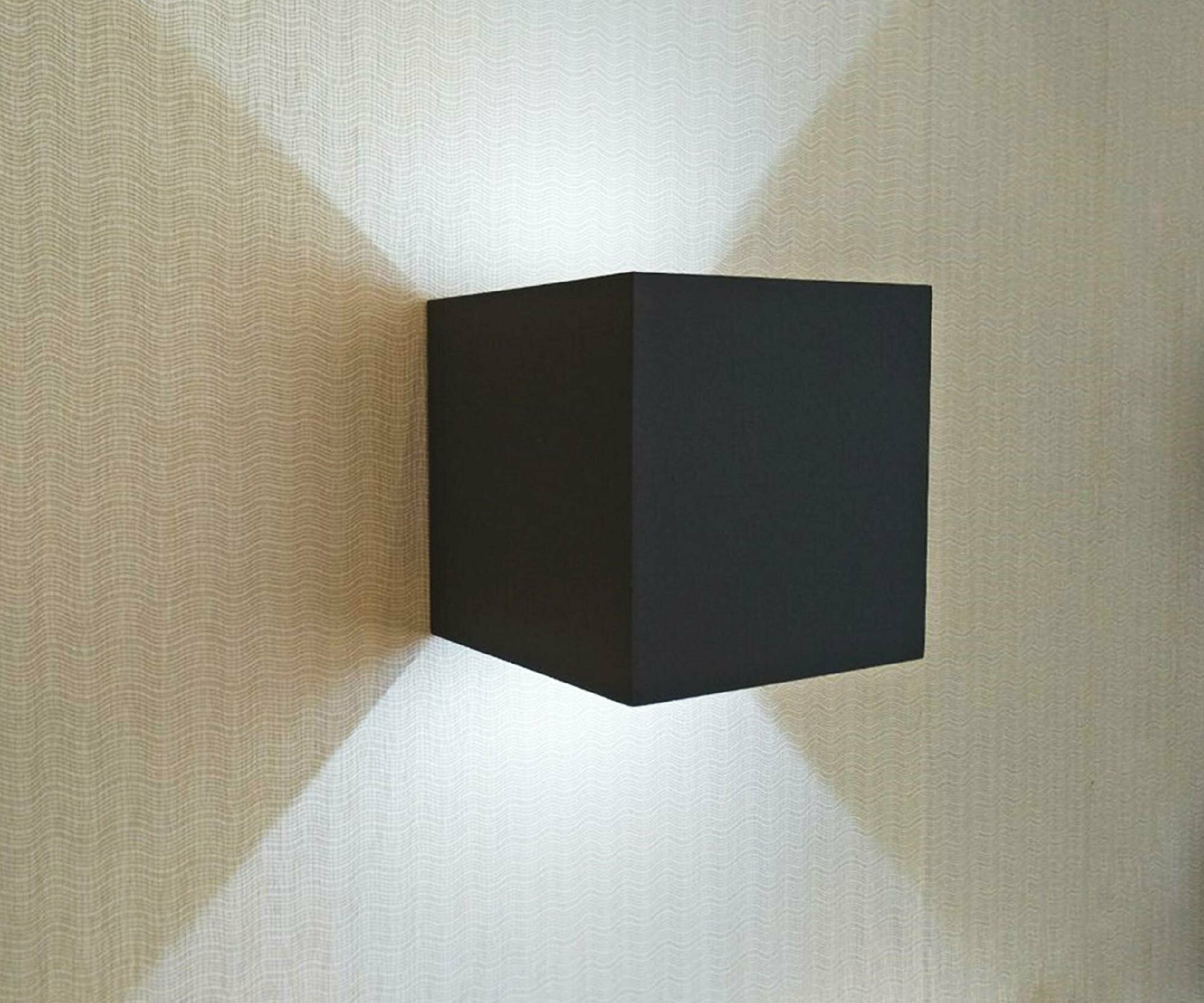 Настенное бра KINK Light Куб 08585,19(4000K), Черный, LED
