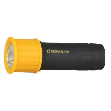 Фонарь ULTRAFLASH LED15001-B 9 светодиодов, желтый/черный
