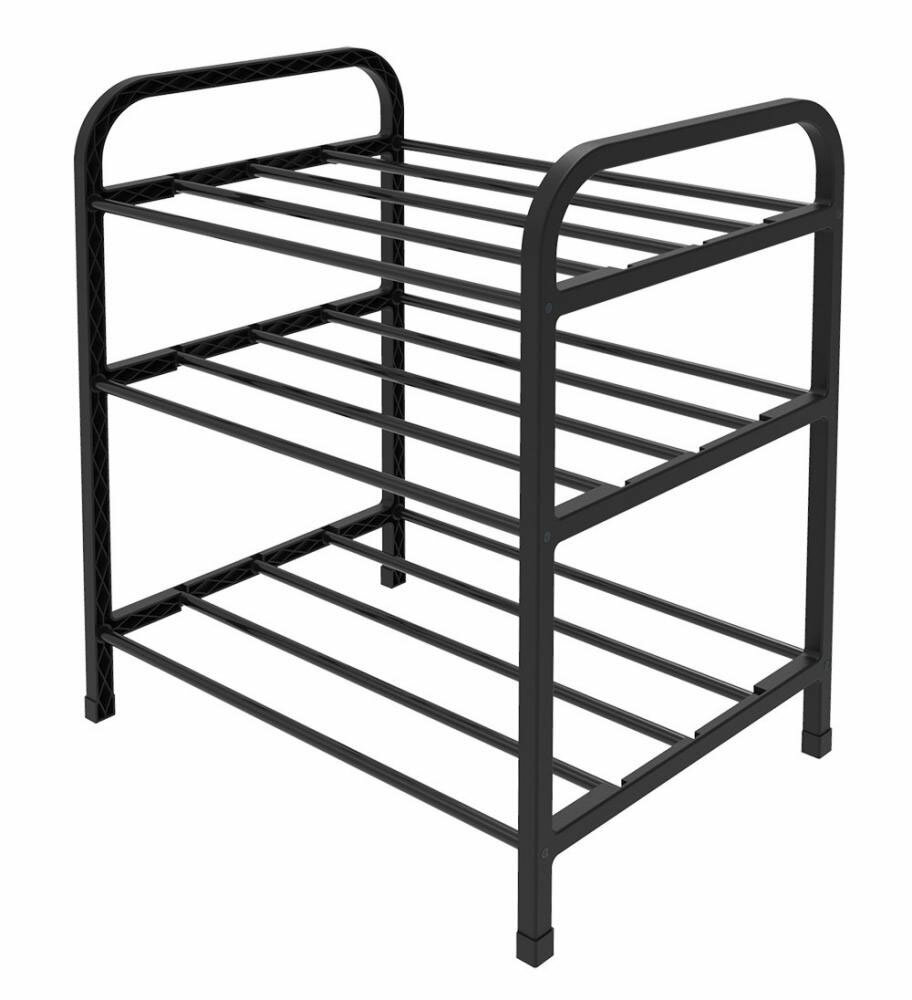 фото Этажерка ЭТЭ1/Ч (этэ1/ч черный) ника 44х33х50 см