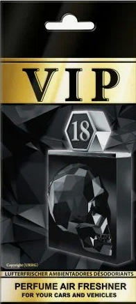 Ароматизатор подвесной CARIBI VIP 18 по мотивам Philipp Plein "The Skull"