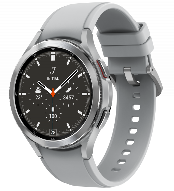 Умные часы Samsung Galaxy Watch4 Classic 46мм серебро (SM-R890NZSACIS)