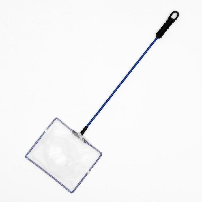 фото Сачок аквариумный 12,5 см, синий, 2 штуки