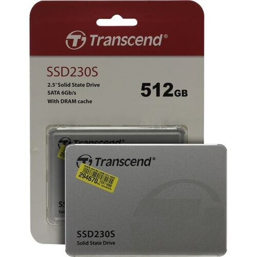 Твердотельный накопитель Transcend SSD230S 512 ГБ SATA TS512GSSD230S