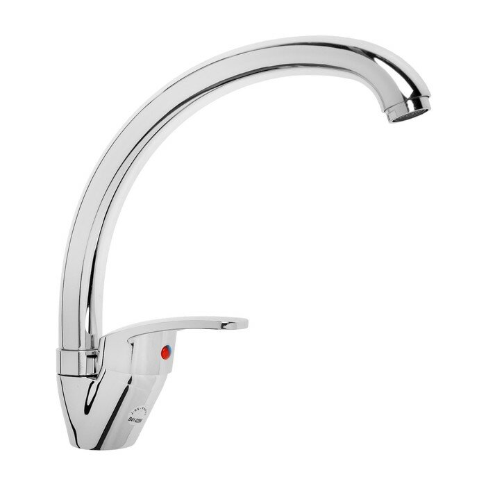 фото Cмеситель для кухни "Эверест" B41-029M, однорычажный, излив 200 мм, хром