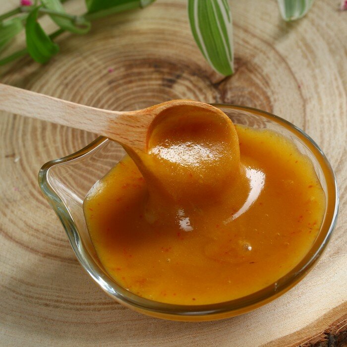Доброе здоровье Натуральный цветочный мёд «Алтайский» с пергой, 250 г. - фотография № 2