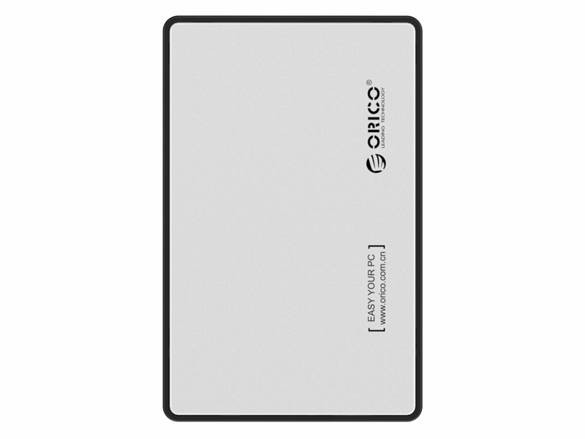 Внешний бокс для 2.5” HDD/SSD ORICO 2588US3-SV, USB 3.0, Серебристый ORICO-2588US3-SV