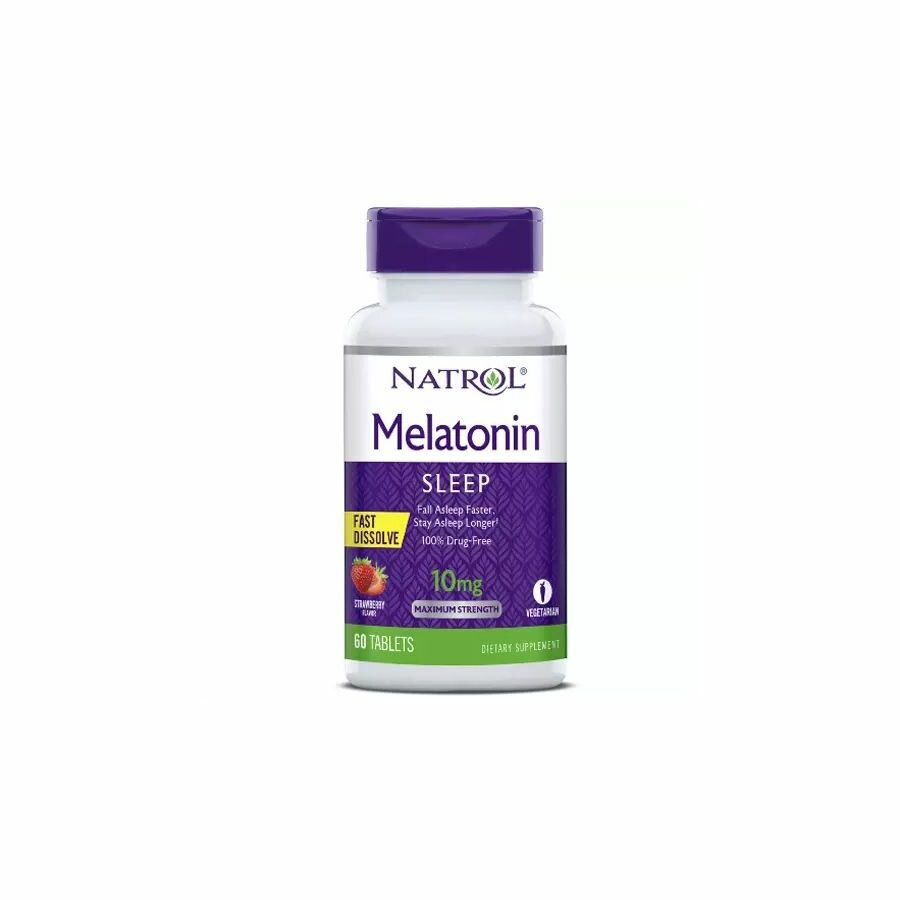 Natrol Melatonin FD 10   10 . 60 .