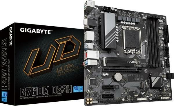 Материнская плата GIGABYTE B760M DS3H (rev 10)