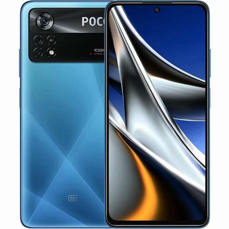 Смартфон Xiaomi POCO X4 Pro 5G 8/256 ГБ EU, голубой